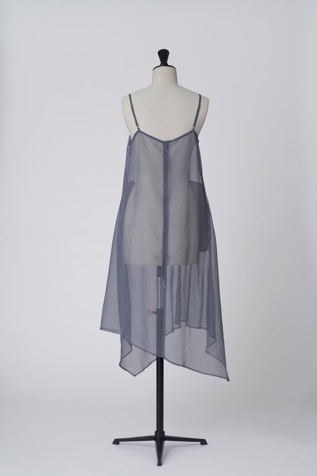 Denim transfer print camisole dress