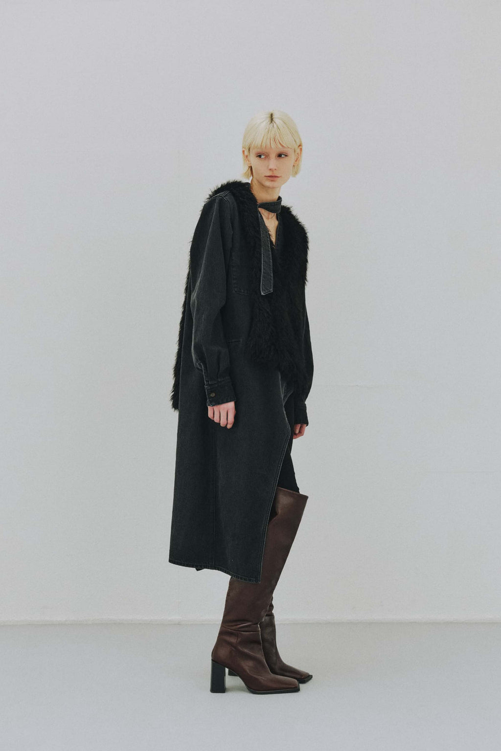 Denim Fisherman's Dress