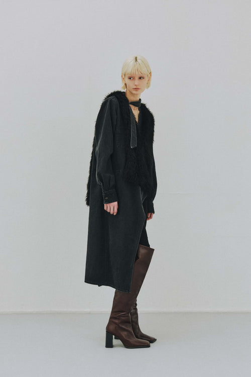 Denim Fisherman's Dress
