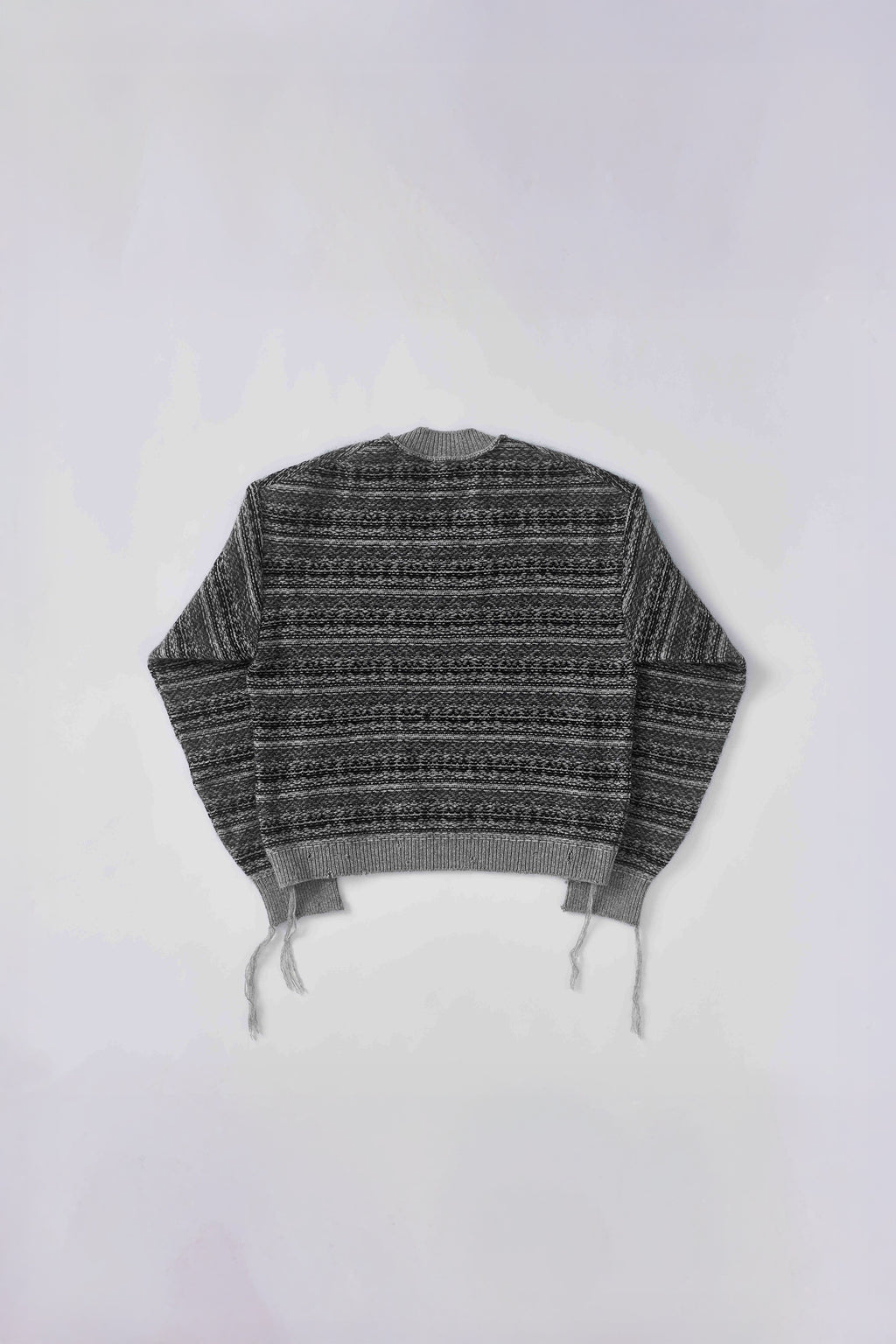 Fair Isle V-neck sweater