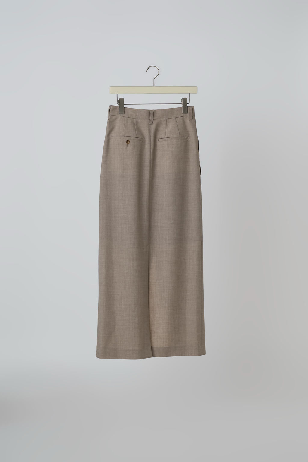 Wool Tropical Pencil Skirt
