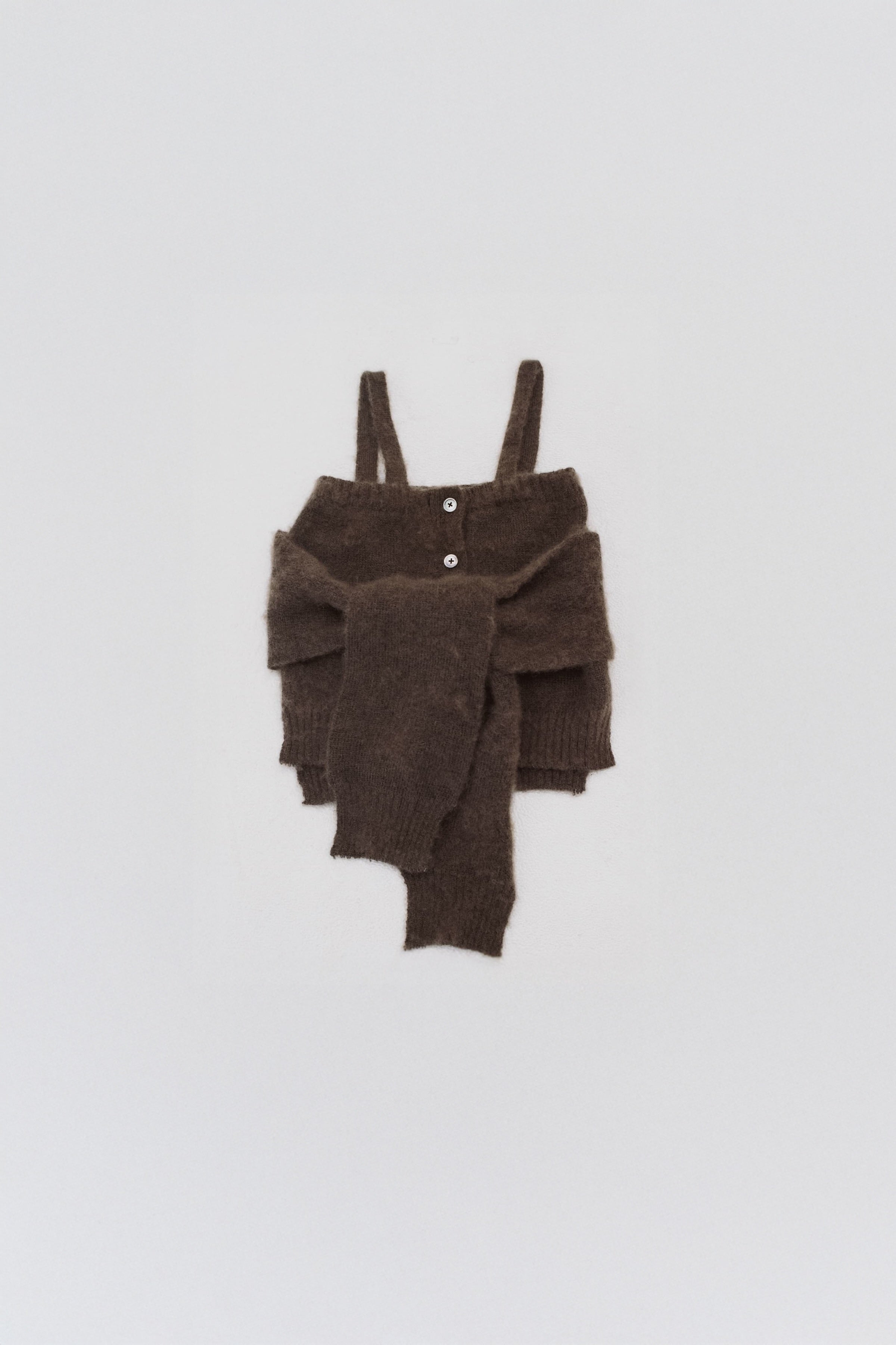 Mohair knit cami top