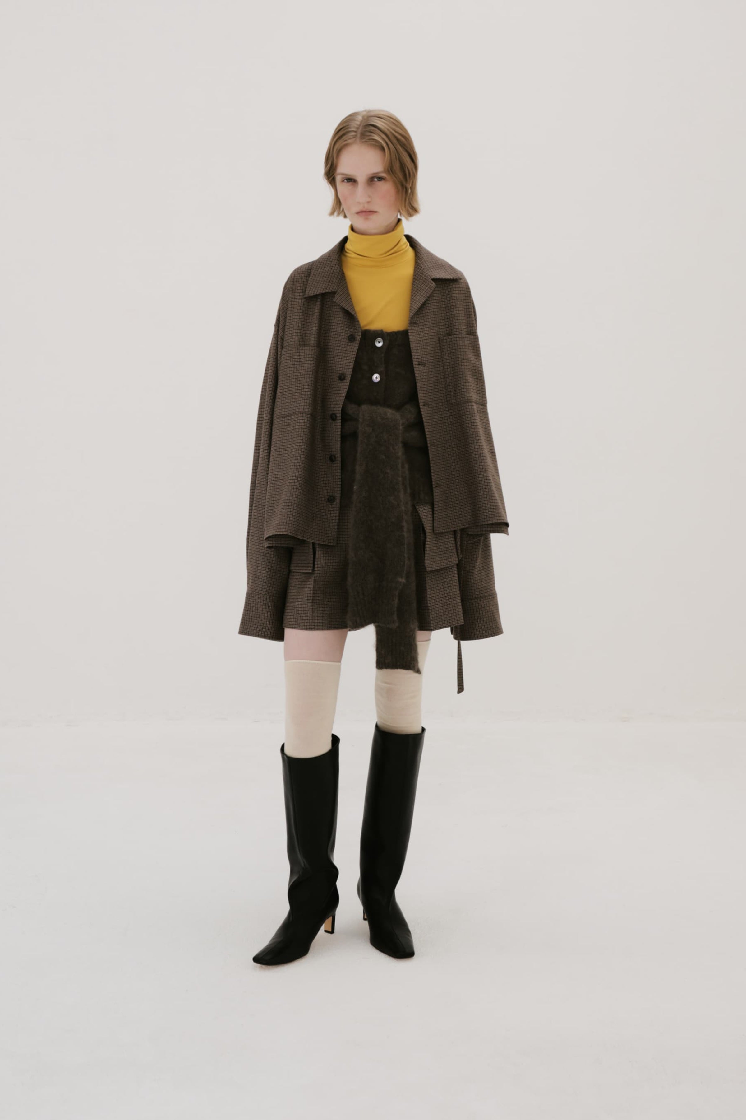 Mohair knit cami top