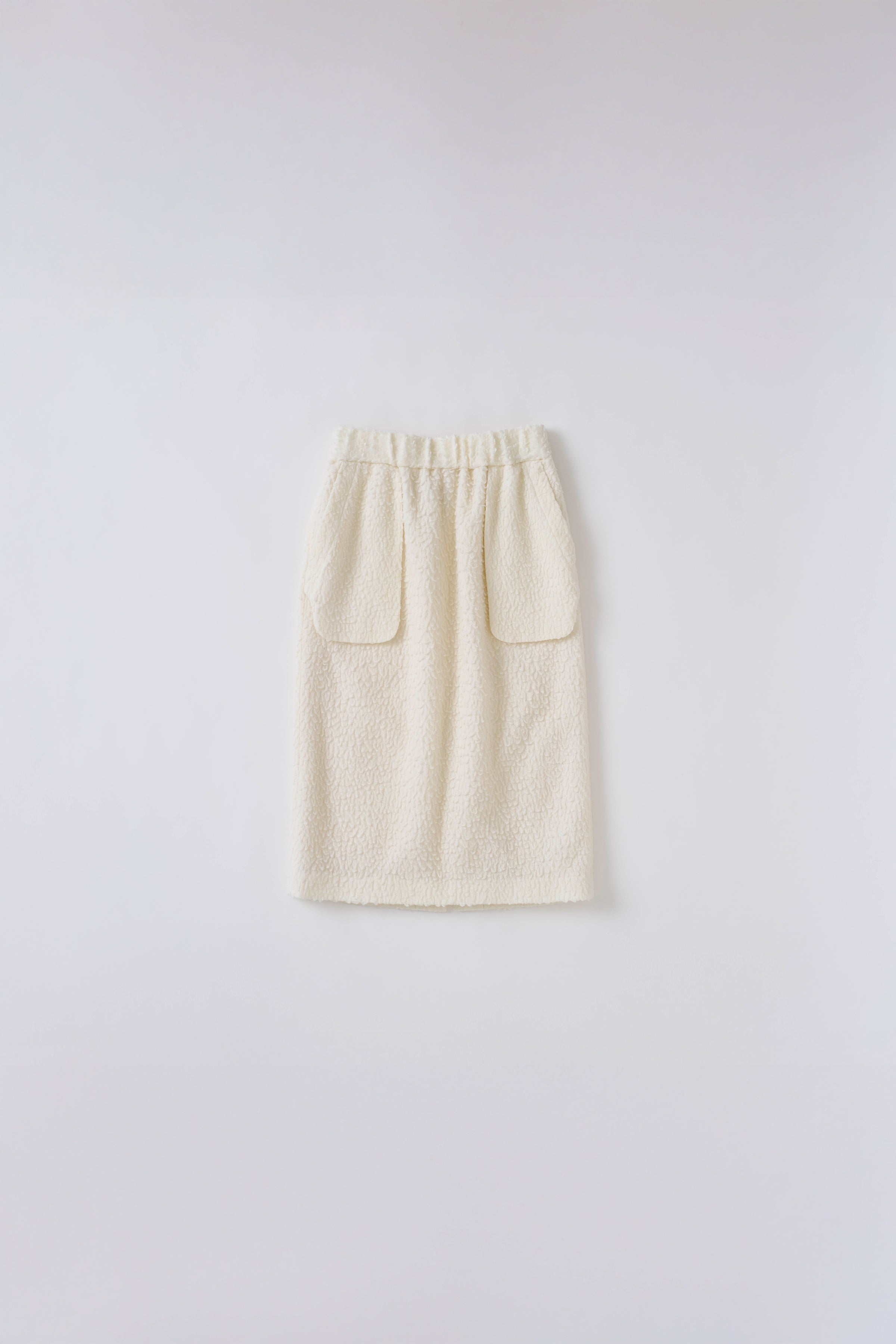 Wool boa skirt