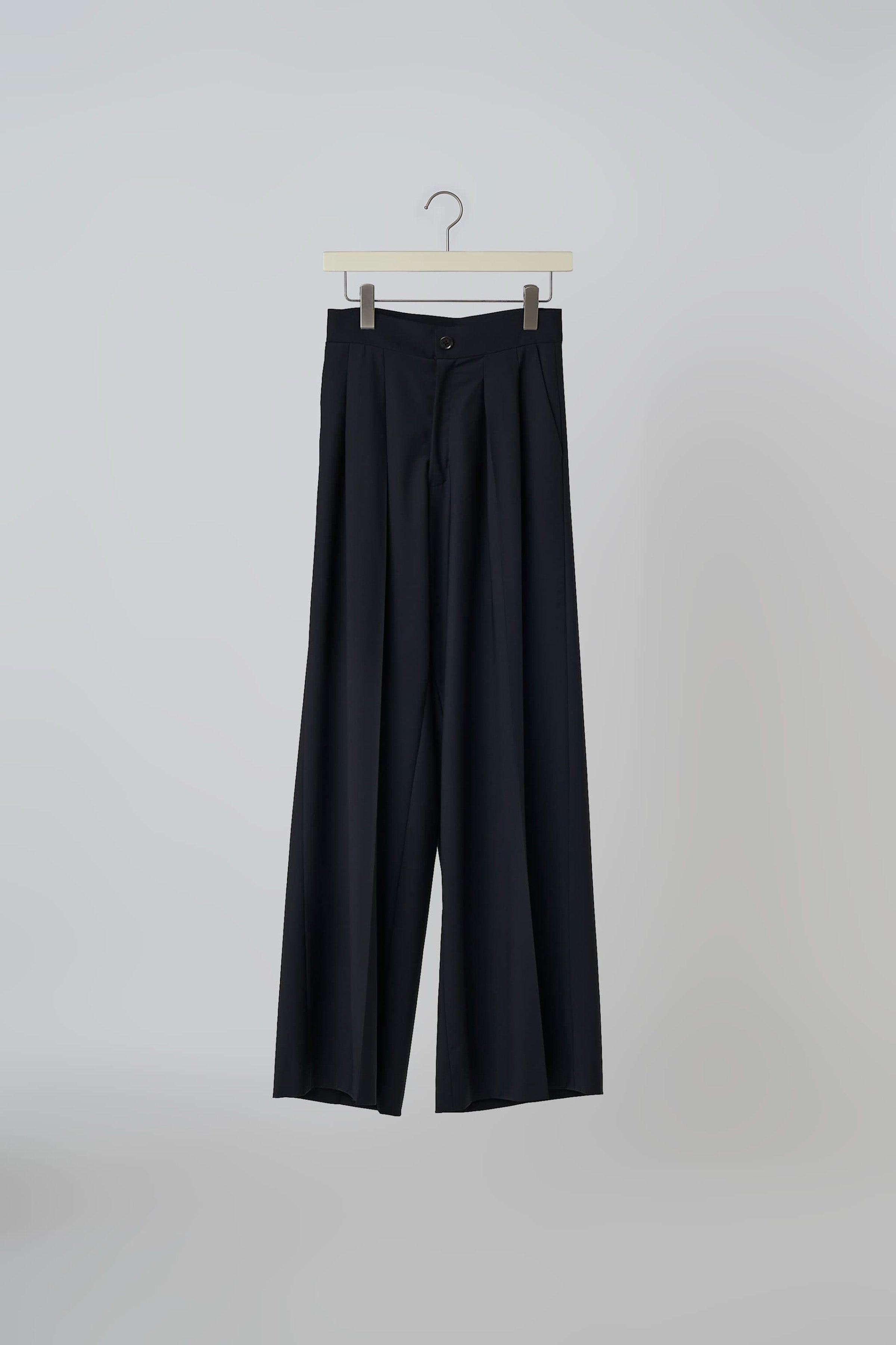 Wool Tropical Baggy Trousers