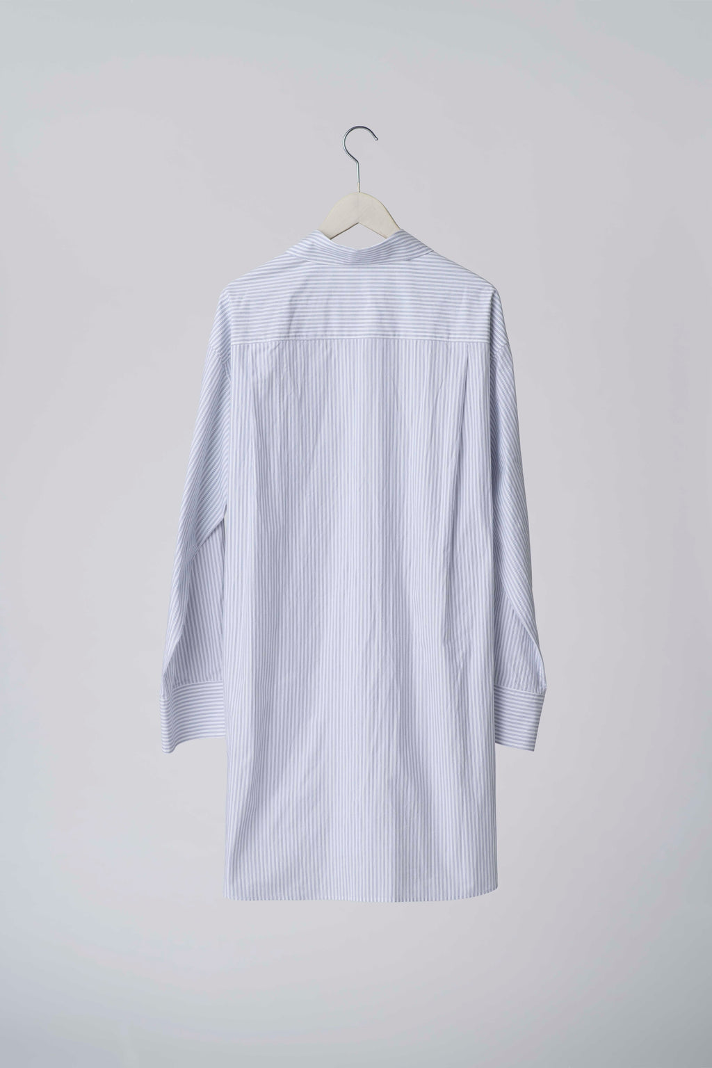 Wide sleeve  stripe shirts