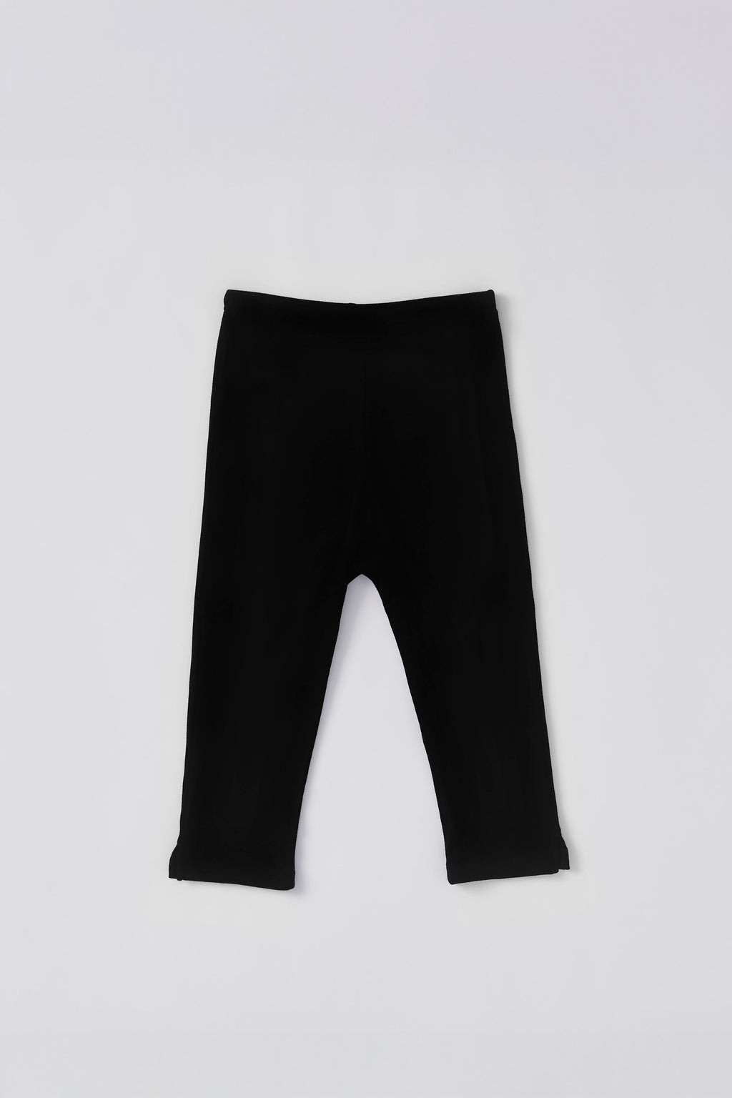 Side slit half leggings
