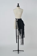 Twist Lace Wrap Skirt