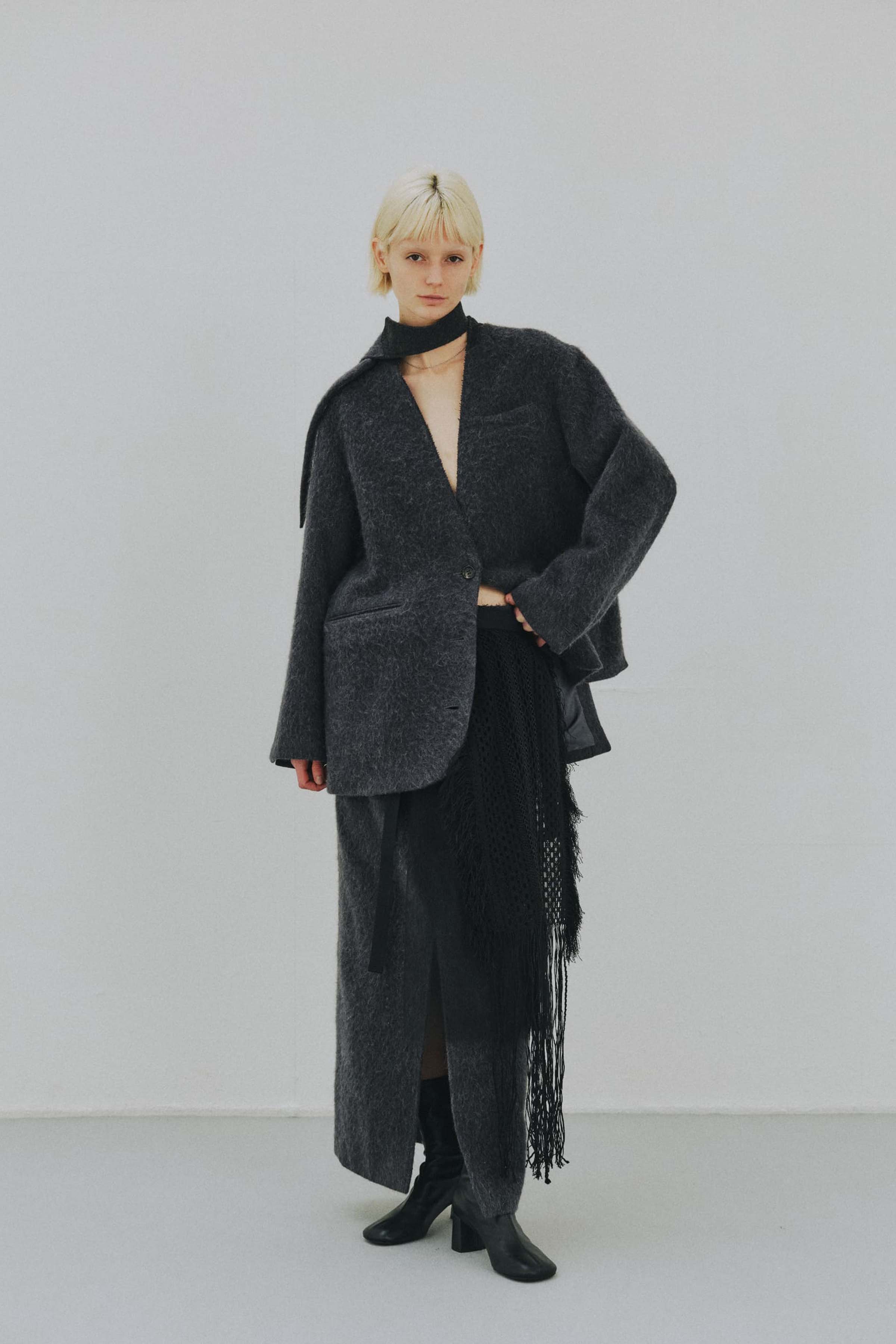 Twist Lace Wrap Skirt