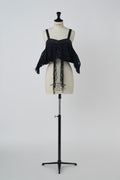 Torsion Lace Trim Nylon Cami Tops