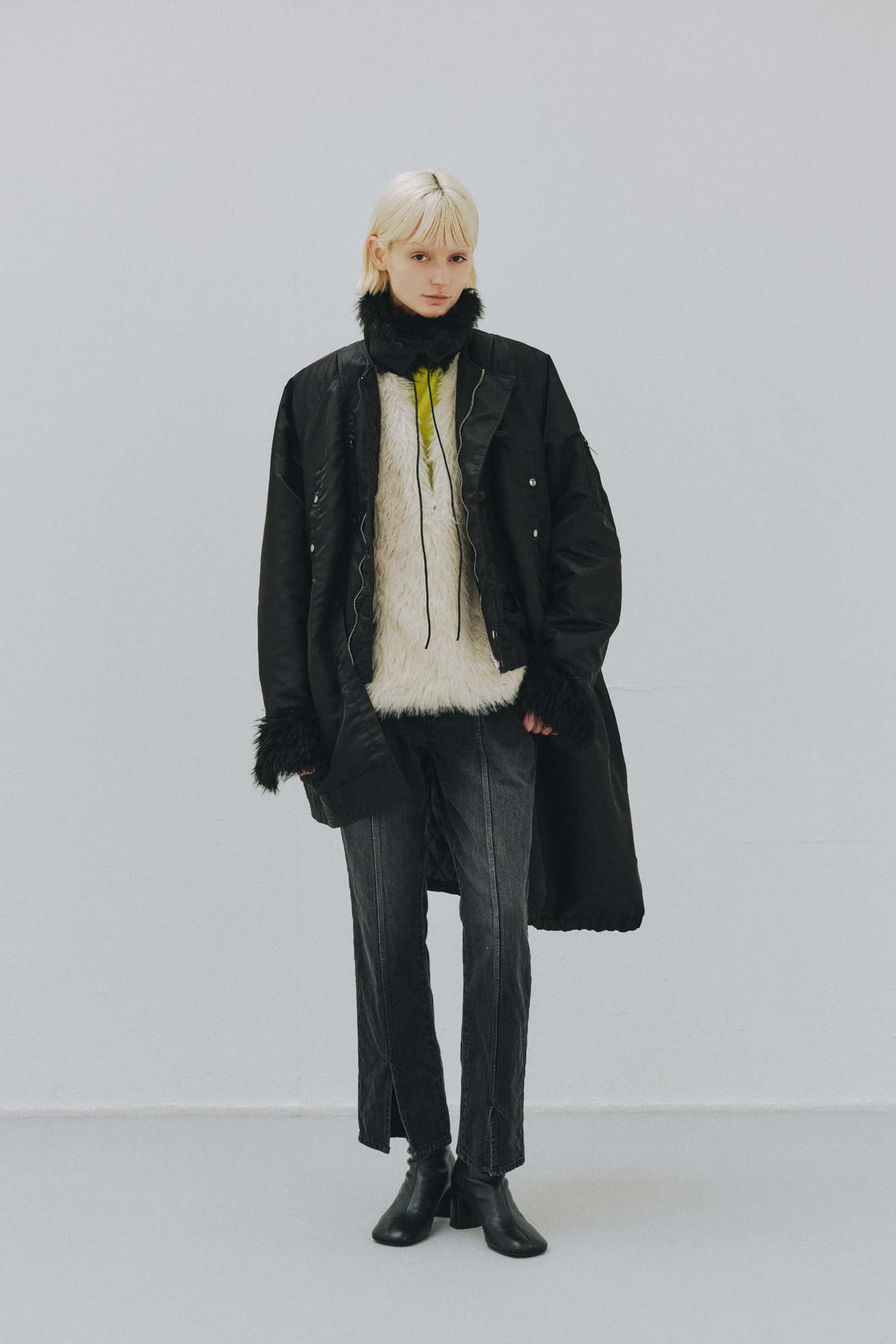 Asymmetrical Faux Fur Vest